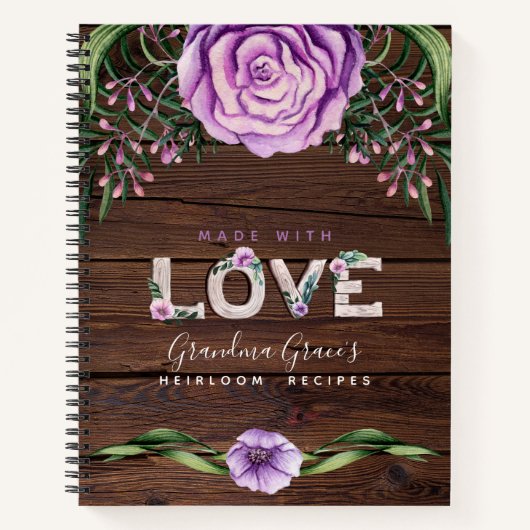 Carnet RECETTES - Grand-mère grand-mère de Keepsaké (Devant)