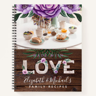Carnet RECETTES - Héritage de Famille Mère Grand-mère Épo