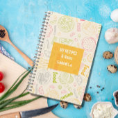 Carnet Recettes mignonnes avec nom