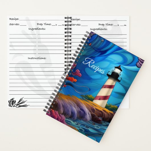 Carnet Recettes Point de phare (À l'intérieur)