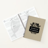 Carnet Recettes Pour Ma Fille Cuisine De Cuisson Recette (Intérieur)