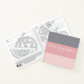Carnet Recettes pour ma fille Keepsaké moderne (Intérieur)