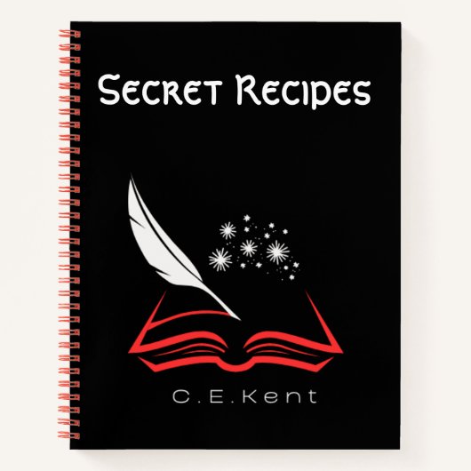 Carnet Recettes secrètes (Devant)