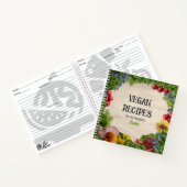 Carnet Recettes végétaliennes personnalisées pour ma fill (Intérieur)
