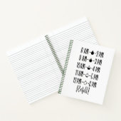 Carnet recharger (Intérieur)