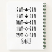 Carnet recharger (Dos)