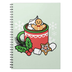 Carnet Réchauffez-vous avec les appels de cacao de neige 