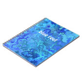 Carnet récif bleu (Côté gauche)