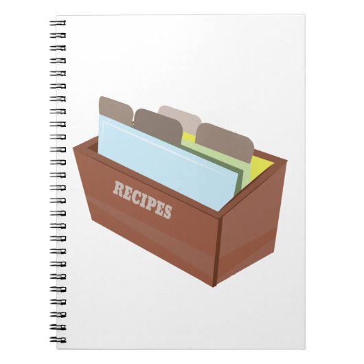 Carnet Recipe Box (Devant)