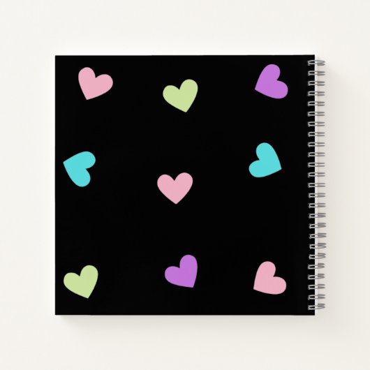 Carnet Recipe notebook, personalized (Dos)