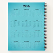 Carnet Recoleta Cornflower Bleu (Dos)