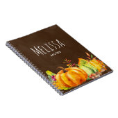 Carnet Récolter les Citrouilles, les Feuilles et le feuil (Côté Droit)