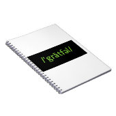 Carnet Reconnaissant. (Côté Droit)