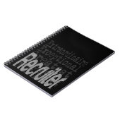 Carnet Recrutement (Côté gauche)