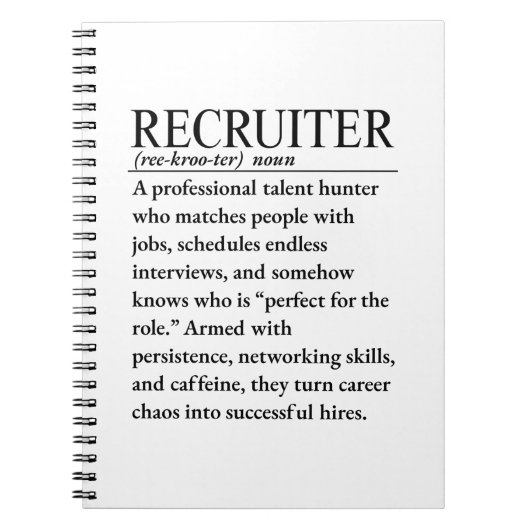 Carnet Recruteur (Devant)
