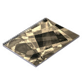 Carnet Rectangle incliné et frisé superposé (Côté gauche)