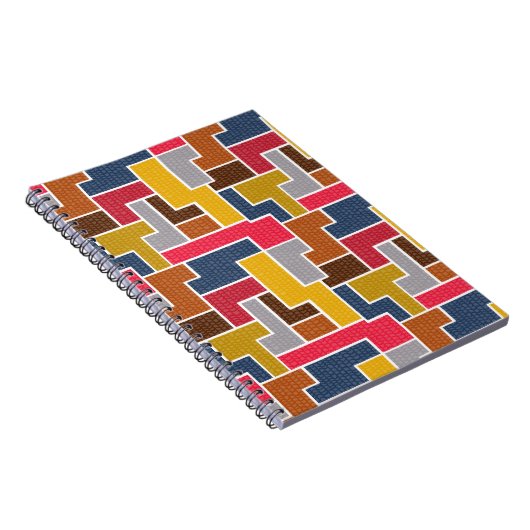 Carnet rectangles colorés (Côté Droit)