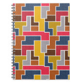 Carnet rectangles colorés (Devant)