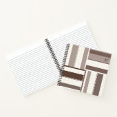 Carnet Rectangles de blocs de couleurs géométriques - Bro (Intérieur)