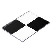 Carnet Rectangles noir et blanc (Côté gauche)