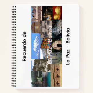Carnet Recuerdo de La Paz Bolivia