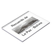 Carnet recuerdo de Las Paz (Côté gauche)