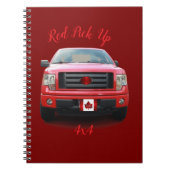 CARNET RECUL ROUGE (Devant)