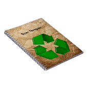 Carnet Recycler - Papier grumplé (Côté Droit)