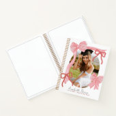 Carnet Red Bows Photo Graduation Guest Book (Intérieur)