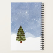 Carnet Red Car Christmas Tree Voyages (Verso)