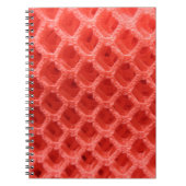 Carnet Red Colored crochet Fabric Look (Devant)