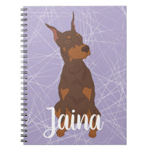 Carnet Red Doberman Pinscher