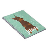 Carnet Red Doberman Pinscher (Côté Droit)