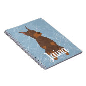 Carnet Red Doberman Pinscher (Côté Droit)