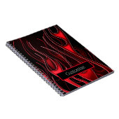 Carnet Red Flames (Côté Droit)