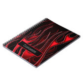 Carnet Red Flames (Côté gauche)