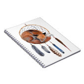 Carnet Red Fox dormant sur Dreamcatcher (Côté Droit)