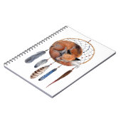 Carnet Red Fox dormant sur Dreamcatcher (Côté gauche)