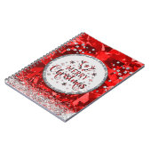 Carnet Red Gorgey Emerald Joyeux Noël (Côté gauche)