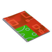 Carnet Red Green Loops (Côté Droit)