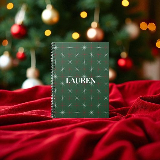 Carnet Red Green Mid Century