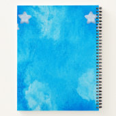 Carnet Red heart angel black wings (Dos)