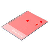Carnet Red Hearts (Côté gauche)