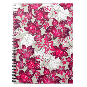 Carnet Red hibiscus