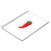 Carnet Red Hot Pepper Diva (Côté gauche)