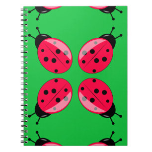 Carnet Red Ladybugs