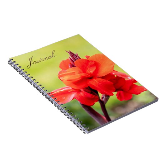 Carnet Red Lily (Côté Droit)