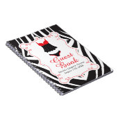 Carnet Red Lingerie Party  (Côté Droit)