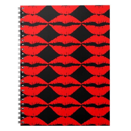 Carnet Red Lips (Devant)