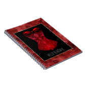 Carnet Red Lips Corset (Côté Droit)